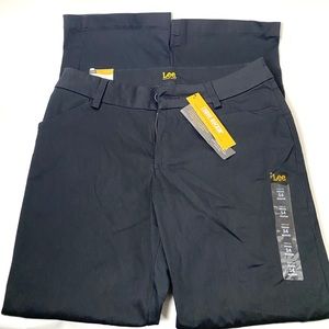 BNWT Lee Black Curvy Stretch Trousers Maxwell Size 14 perfect for office